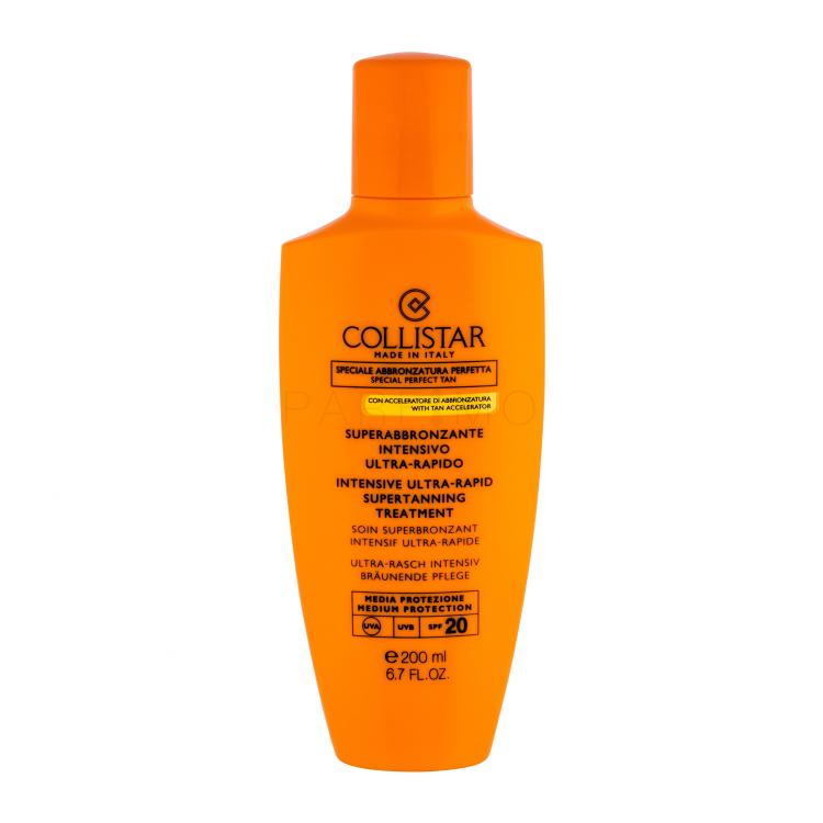 Collistar Special Perfect Tan Intensive Ultra-Rapid Supertanning SPF20 Protezione solare corpo donna 200 ml