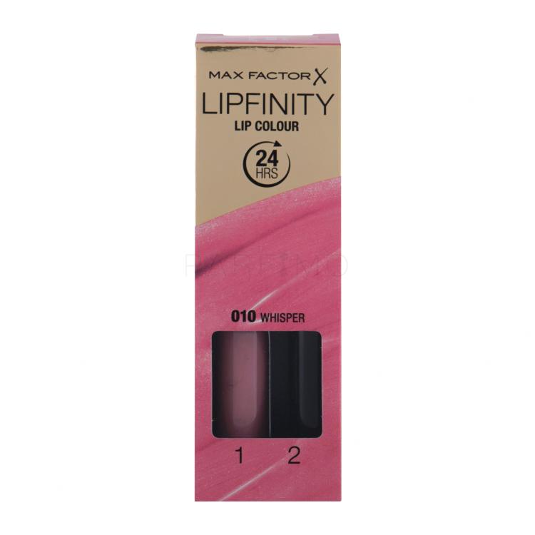 Max Factor Lipfinity 24HRS Lip Colour Rossetto donna 4,2 g Tonalità 010 Whisper