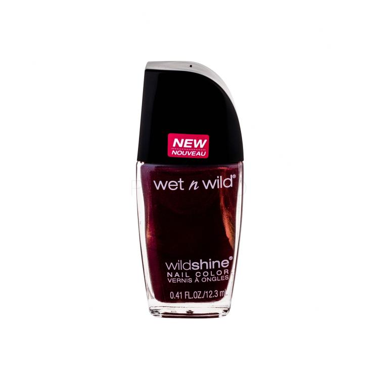 Wet n Wild Wildshine Smalto per le unghie donna 12,3 ml Tonalità E486C Burgundy Frost