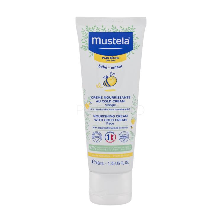 Mustela Bébé Nourishing Cream With Cold Cream Crema giorno per il viso bambino 40 ml