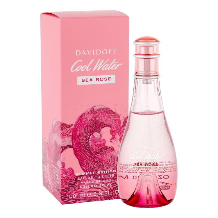 Davidoff Cool Water Sea Rose Summer Edition 2019 Eau de Toilette donna 100 ml