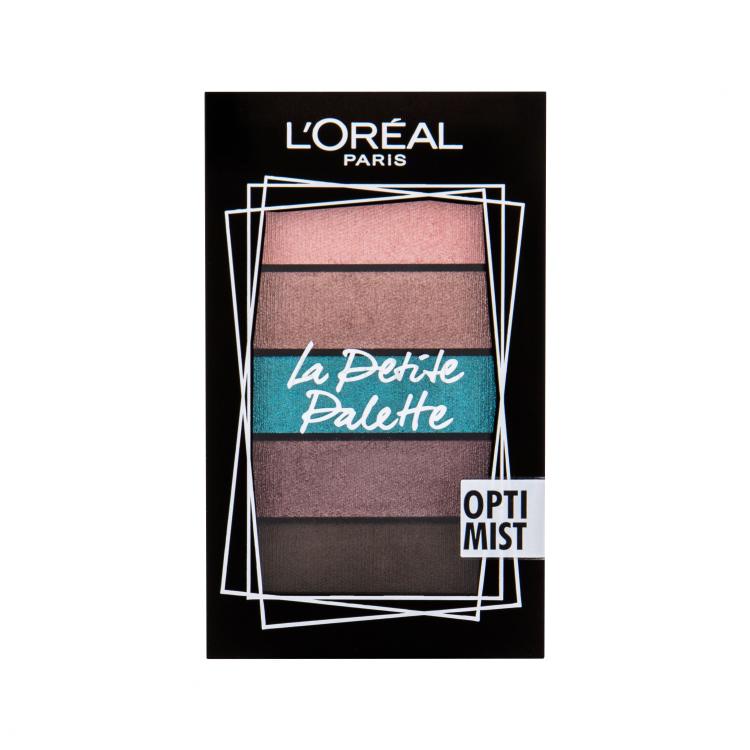 L&#039;Oréal Paris La Petite Palette Ombretto donna 4 g Tonalità Optimist
