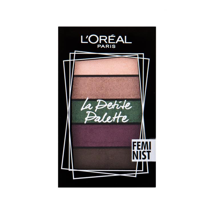 L&#039;Oréal Paris La Petite Palette Ombretto donna 4 g Tonalità Feminist