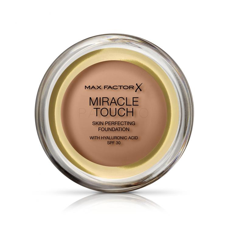 Max Factor Miracle Touch Skin Perfecting SPF30 Fondotinta donna 11,5 g Tonalità 085 Caramel