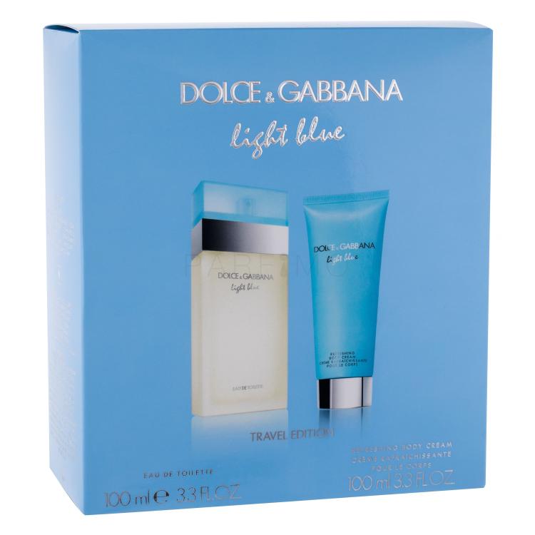 Dolce&amp;Gabbana Light Blue Pacco regalo eau de toilette 100 ml + lozione corpo 100 ml