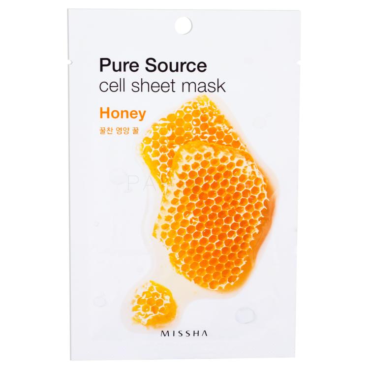 Missha Pure Source Honey Maschera per il viso donna 21 g