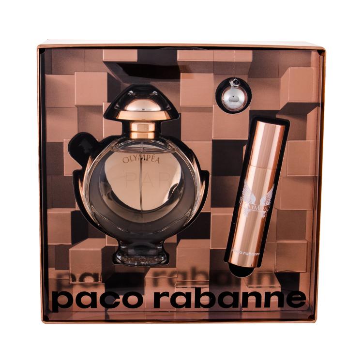 Paco Rabanne Olympéa Pacco regalo eau de parfum 50 ml + eau de parfum 10 ml + portachiavi