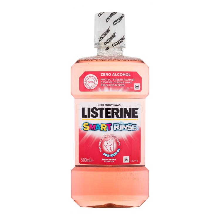 Listerine Smart Rinse Mild Berry Collutorio bambino 500 ml