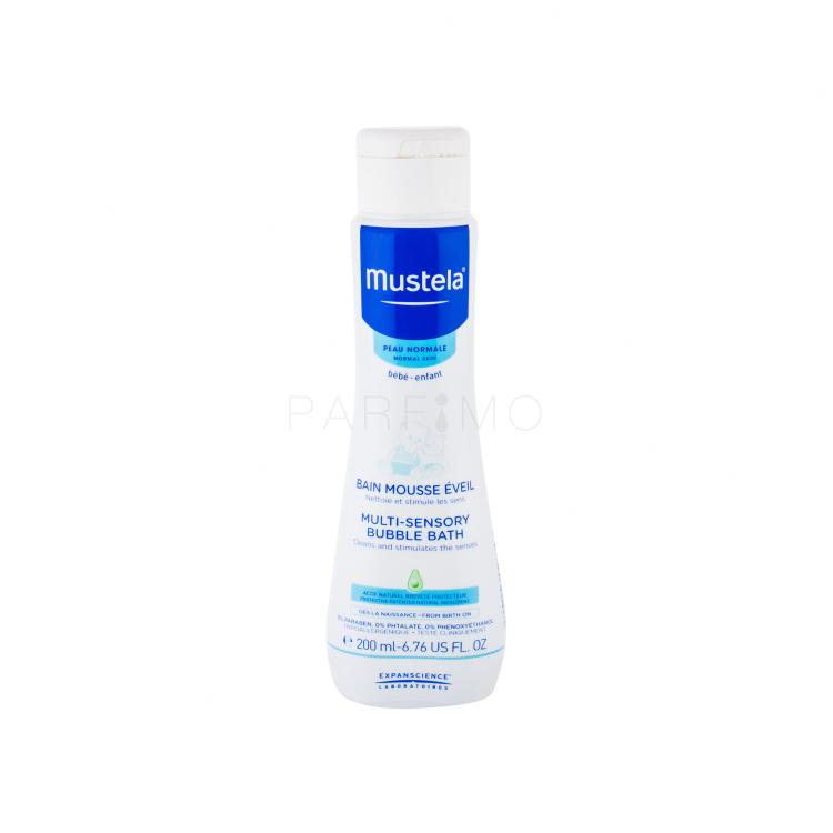 Mustela Bébé Multi-Sensory Bubble Bath Doccia gel bambino 200 ml