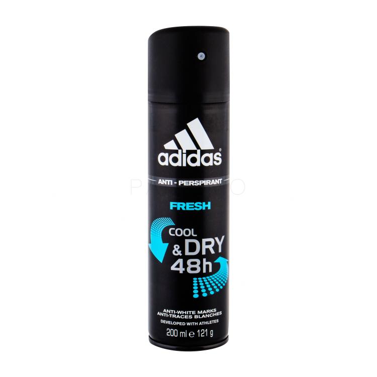 Adidas Fresh Cool &amp; Dry 48h Antitraspirante uomo 200 ml