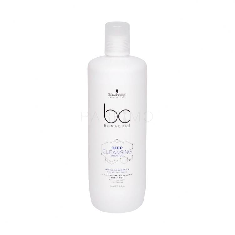 Schwarzkopf Professional BC Bonacure Deep Cleansing Foaming Face Wash Shampoo donna 1000 ml
