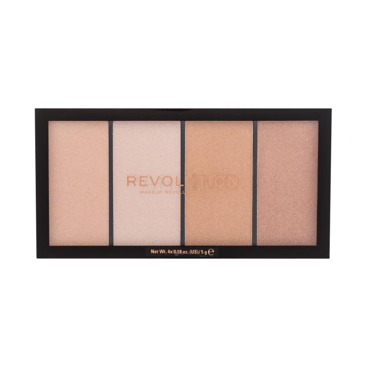 Makeup Revolution London Re-loaded Palette Illuminante donna 20 g Tonalità Lustre Lights Warm