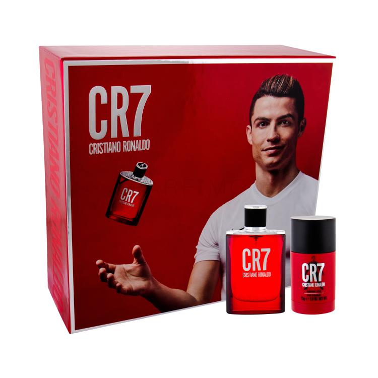 Cristiano Ronaldo CR7 Pacco regalo eau de toilette 50 ml + deostick 75 g