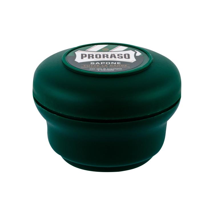 PRORASO Green Shaving Soap In A Jar Schiuma da barba uomo 150 ml