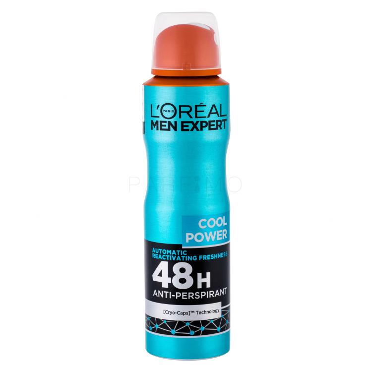 L&#039;Oréal Paris Men Expert Cool Power 48H Antitraspirante uomo 150 ml