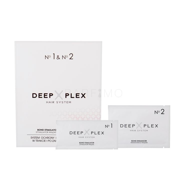 Stapiz Deep_Plex No. 1 &amp; No. 2 Pacco regalo Bond Stimulator No. 1 6 ml + Bond Enhancer No. 2 25 ml