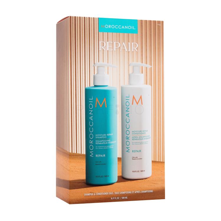 Moroccanoil Repair Duo Pacco regalo shampoo 500 ml + balsamo 500 ml