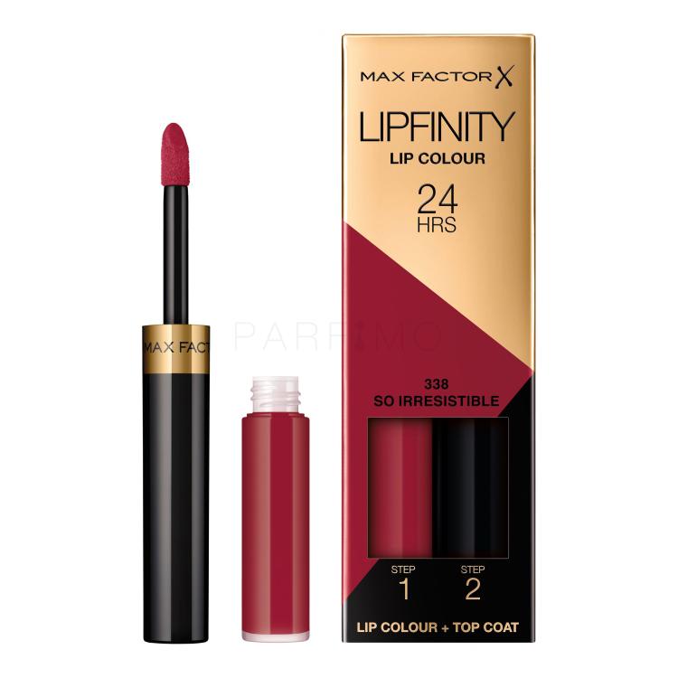 Max Factor Lipfinity 24HRS Lip Colour Rossetto donna 4,2 g Tonalità 338 So Irresistible