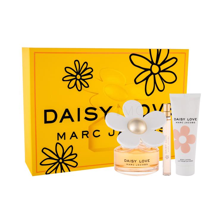 Marc Jacobs Daisy Love Pacco regalo eau de toilette 100 ml + lozione corpo 75 ml + eau de toilette 10 ml