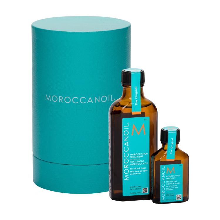 Moroccanoil Treatment Pacco regalo olio per capelli 100 ml + olio per capelli 25 ml