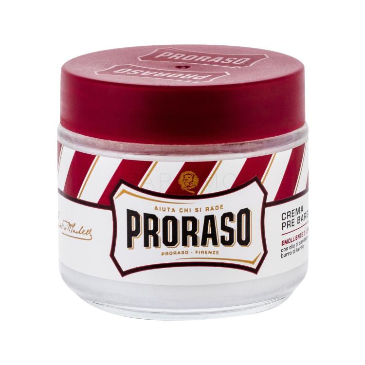 PRORASO Red Pre-Shave Cream Prodotto pre-rasatura uomo 100 ml