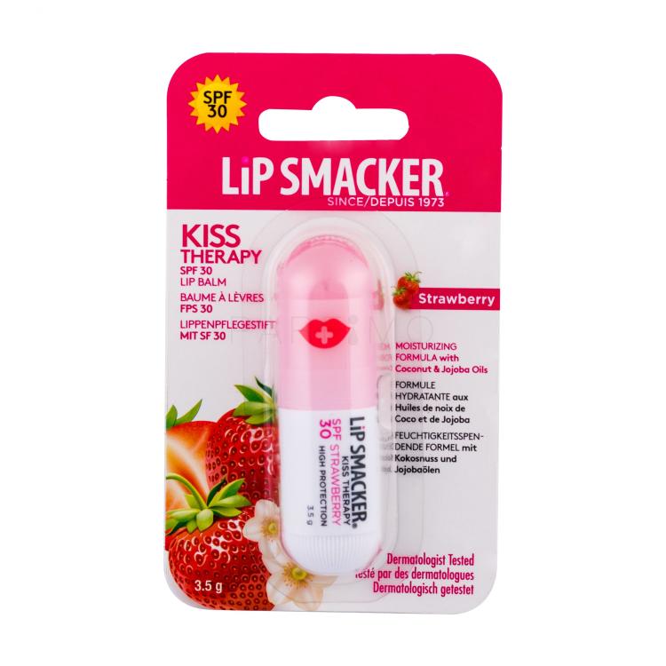 Lip Smacker Kiss Therapy SPF30 Balsamo per le labbra donna 3,5 g Tonalità Strawberry