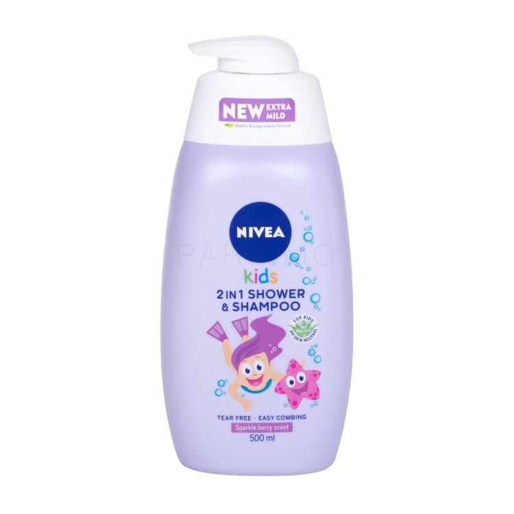 Nivea Kids 2in1 Shower &amp; Shampoo Doccia gel bambino 500 ml