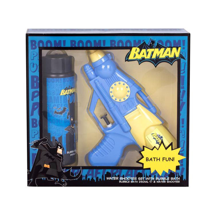 DC Comics Batman Pacco regalo bagnoschiuma 250 ml + pistola ad acqua 1 pz