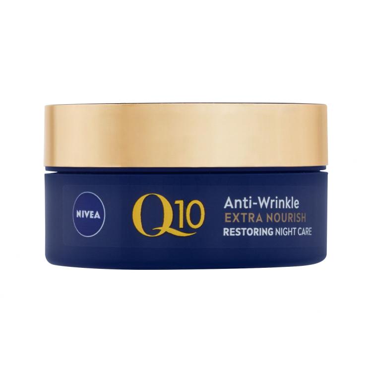 Nivea Q10 Power Anti-Wrinkle Extra Nourish Crema notte per il viso donna 50 ml