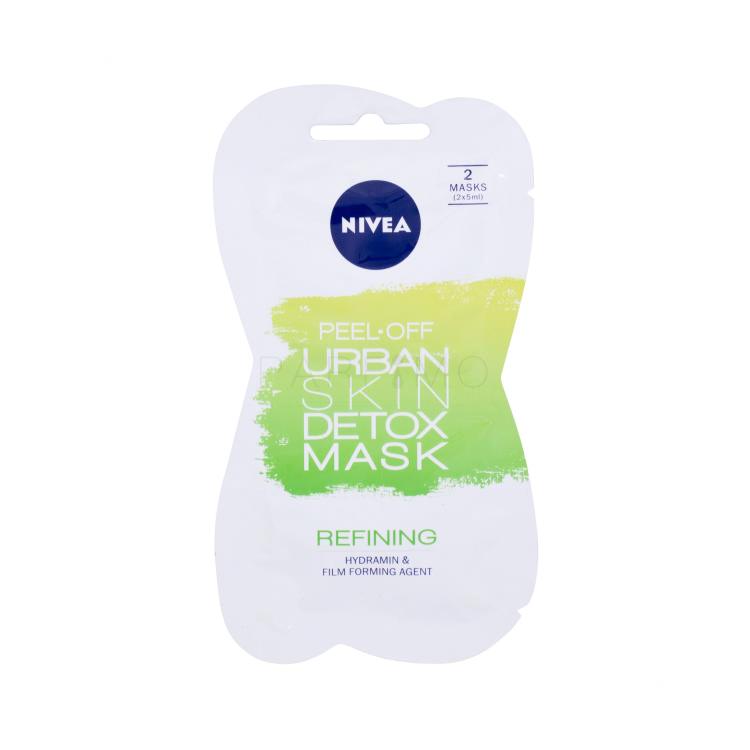Nivea Urban Skin Detox Peel-Off Mask Maschera per il viso donna 10 ml