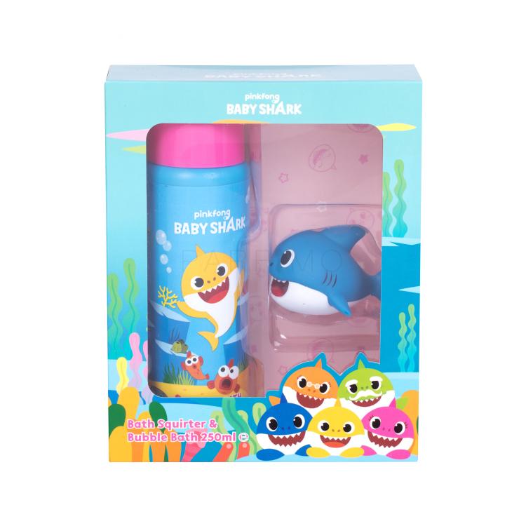 Pinkfong Baby Shark Bubble Bath Kit Pacco regalo bagnoschiuma 250 ml + giocattolo 1 pz