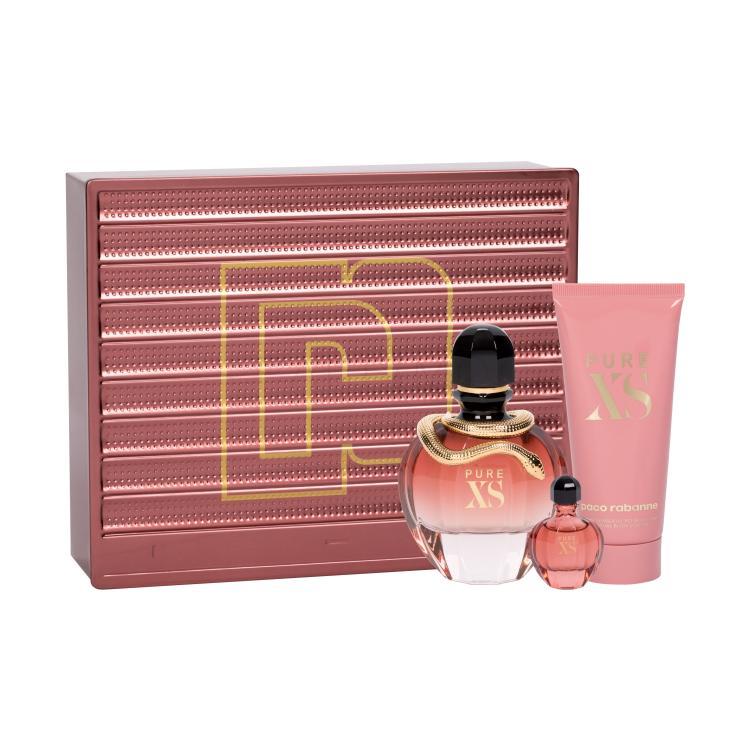 Paco Rabanne Pure XS Pacco regalo eau de parfum 80 ml + lozione corpo 100 ml + eau de parfum 6 ml