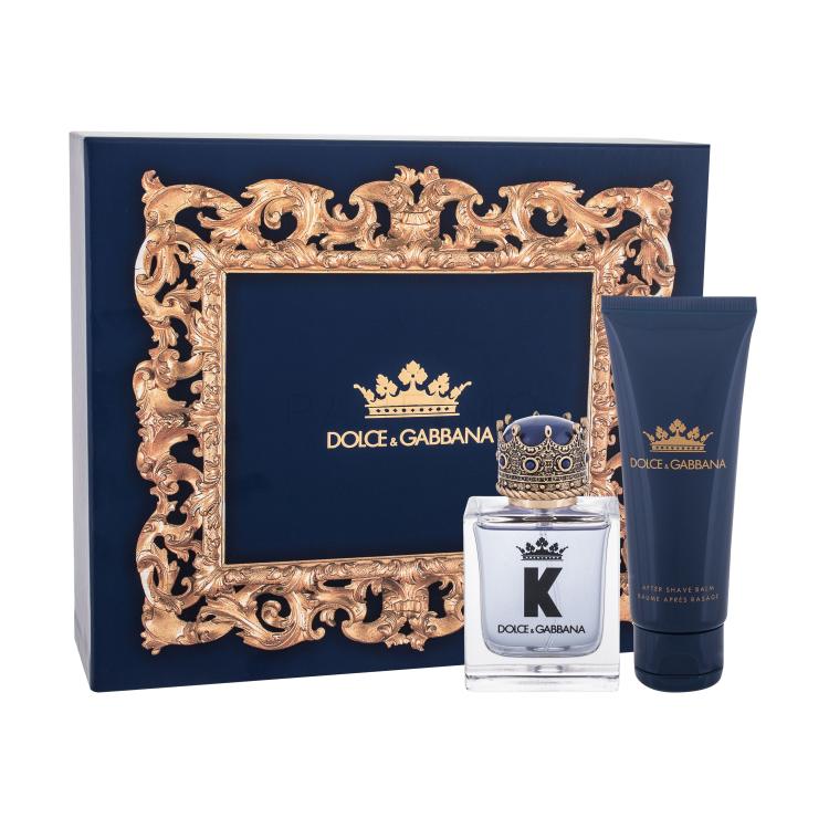 Dolce&amp;Gabbana K Pacco regalo eau de toilette 50 ml + balsamo dopobarba 75 ml