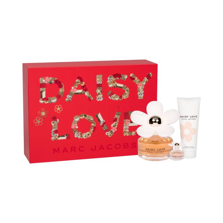 Marc Jacobs Daisy Love Pacco regalo eau de toilette 100 ml + lozione corpo 75 ml + eau de toilette 4 ml