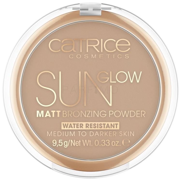 Catrice Sun Glow Matt Bronzer donna 9,5 g Tonalità 035 Universal Bronze