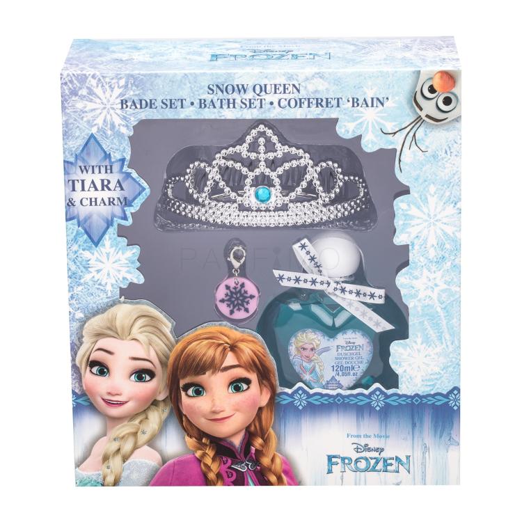 Disney Frozen Pacco regalo doccia gel 120 ml + coroncina + ciondolo