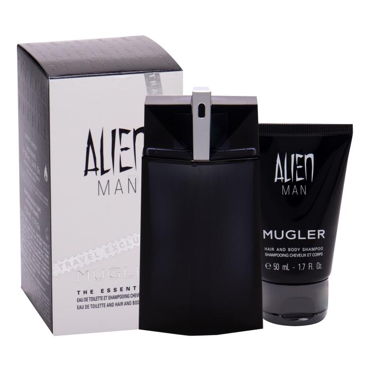 Thierry Mugler Alien Man Pacco regalo eau de toilette 100 ml + doccia gel 50 ml Ricaricabile