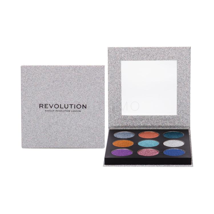 Makeup Revolution London Pressed Glitter Ombretto donna 13,5 g Tonalità Illusion