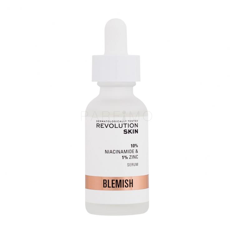 Revolution Skincare Blemish 10% Niacinamide + 1% Zinc Siero per il viso donna 30 ml