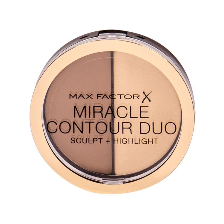 Max Factor Miracle Contour Duo Bronzer donna 11 g Tonalità Light/Medium