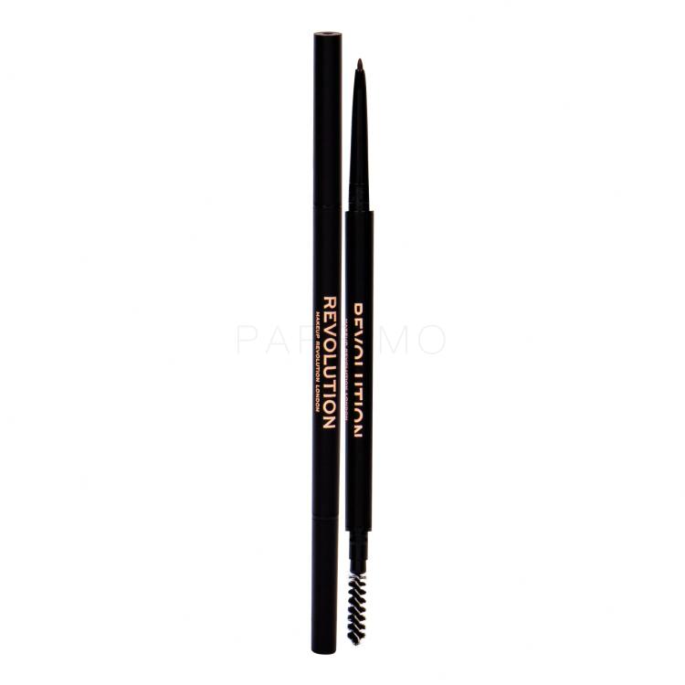 Makeup Revolution London Precise Brow Pencil Matita sopracciglia donna 0,05 g Tonalità Dark Brown
