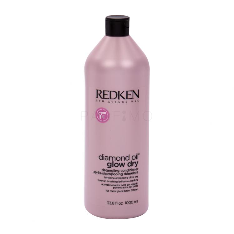 Redken Diamond Oil Glow Dry Balsamo per capelli donna 1000 ml