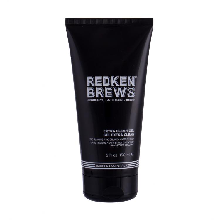 Redken Brews Extra Clean Gel Gel per capelli uomo 150 ml