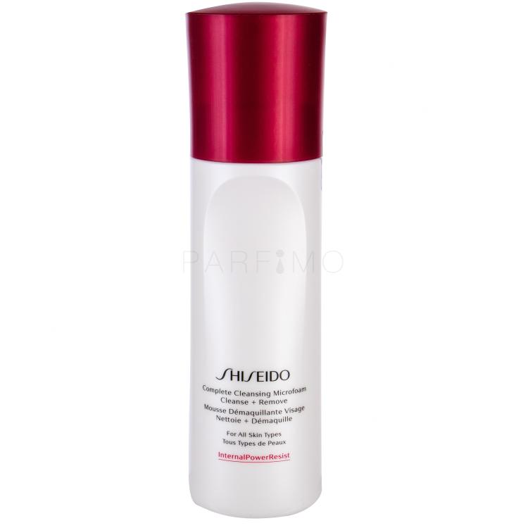 Shiseido Complete Cleansing Microfoam Schiuma detergente donna 180 ml