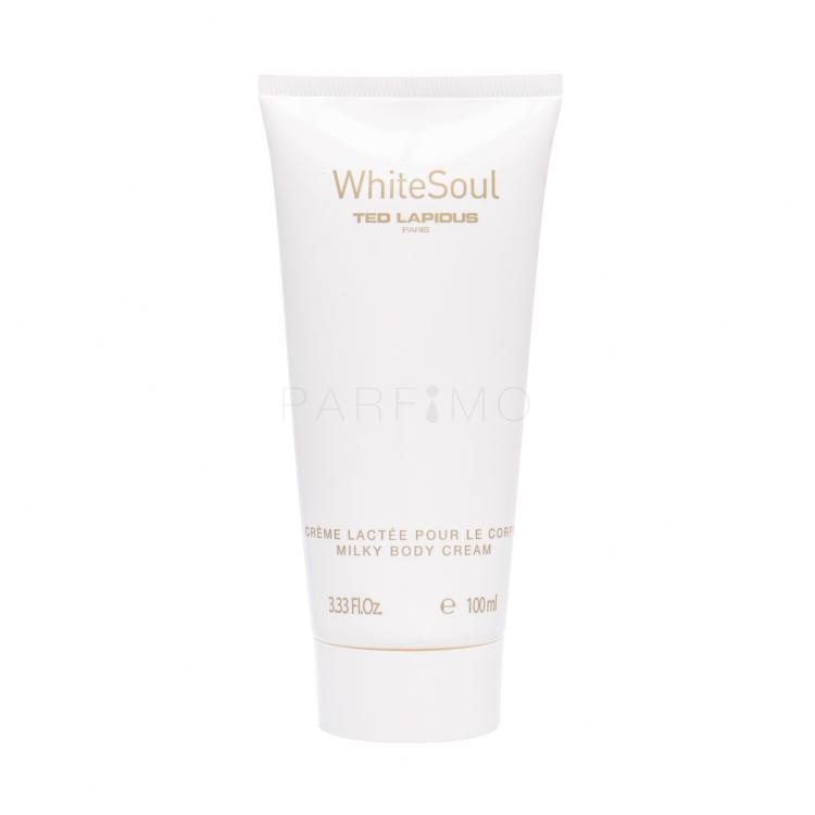 Ted Lapidus White Soul Crema per il corpo donna 100 ml