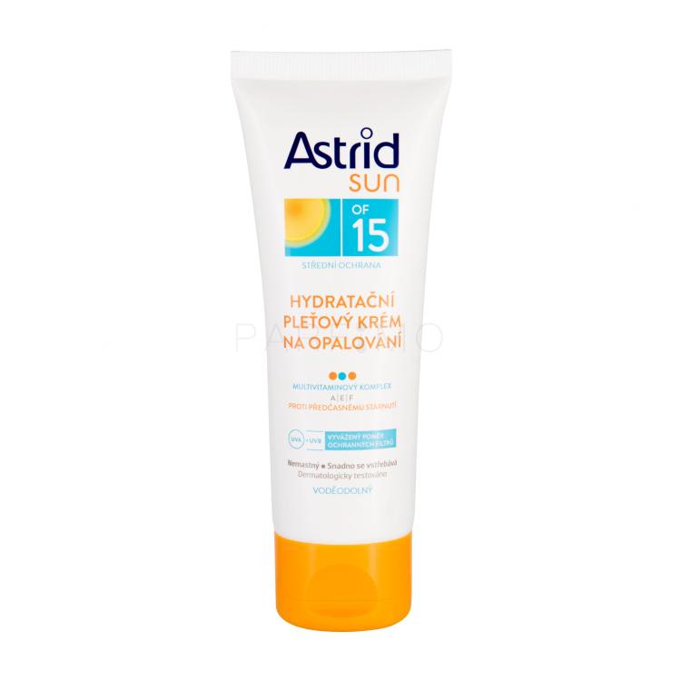 Astrid Sun Moisturizing Face Cream SPF15 Protezione solare viso 75 ml