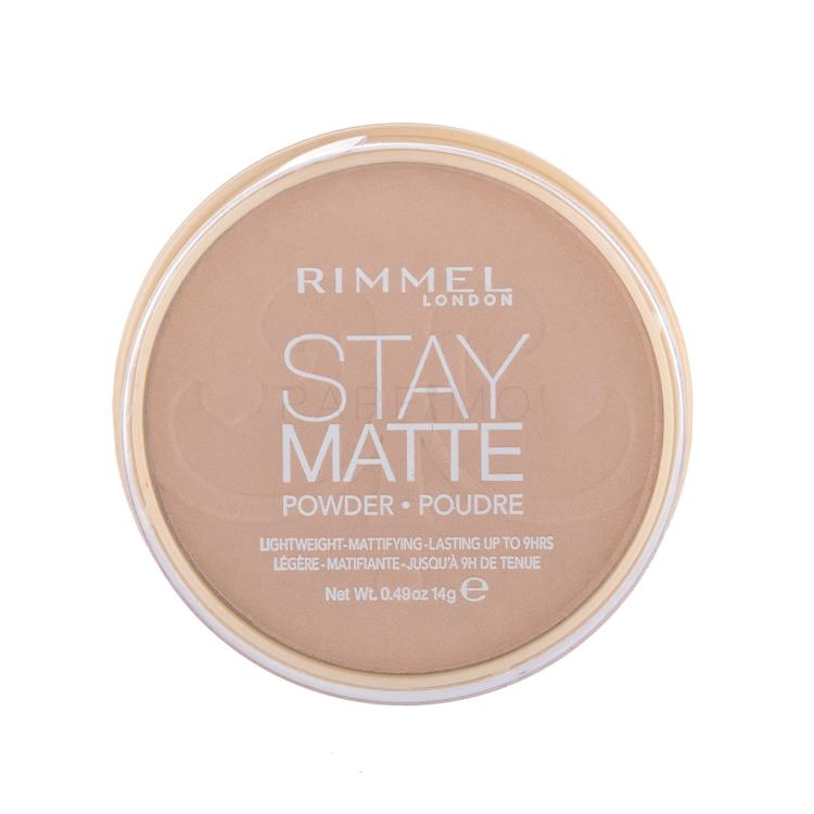 Rimmel London Stay Matte Cipria donna 14 g Tonalità 010 Warm Honey