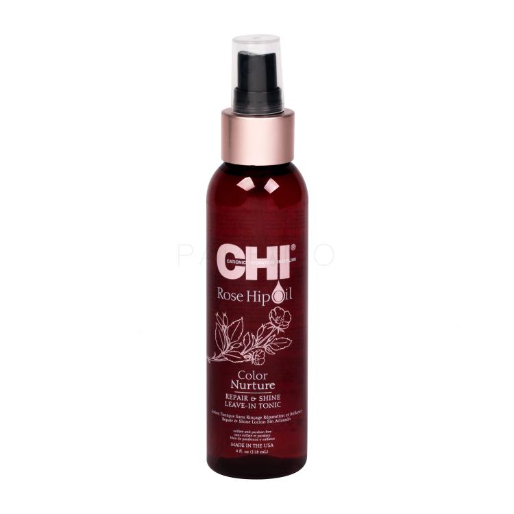 Farouk Systems CHI Rose Hip Oil Color Nurture Spray curativo per i capelli donna 118 ml