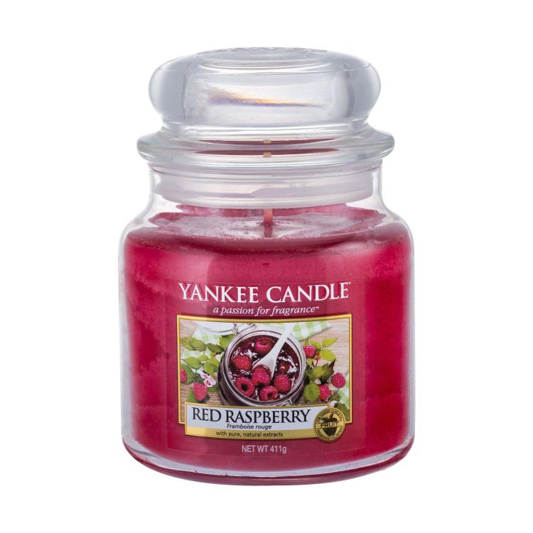 Yankee Candle Red Raspberry Candela profumata 411 g