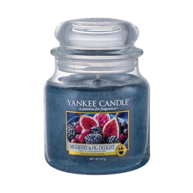Yankee Candle Mulberry &amp; Fig Delight Candela profumata 411 g